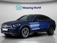 Second-hand Mercedes GLC220 AMG line 194 CP (142 kW) 2022 Albastru Coupe