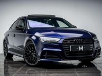 Used Audi S3 Black Edition 2020 Blue Sedan