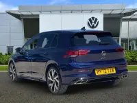 Used VW Golf VIII R-line 150 HP (110 kW) 2022 Blue Hatchback