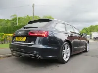 Used Audi A6 S-Line 190 HP (139 kW) 2015 Blue Estate