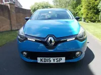 Used Renault Clio Dynamique 90 HP (66 kW) 2015 Blue Hatchback