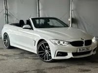 Used BMW 420 Cabriolet M Sport 2014 White Cabriolet