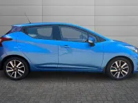 Used Nissan Micra Acenta 100 HP (73 kW) 2019 Power blue Hatchback