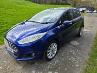 Used Ford Fiesta Titanium 2015 Blue Hatchback
