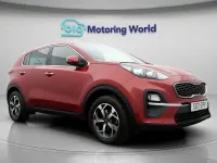 Used Kia Sportage 177 HP (130 kW) 2021 Red SUV