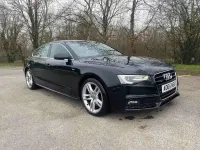 Usado Audi A5 Sportback S-Line 245 CV (180 kW) 2015 Negro Utilitario