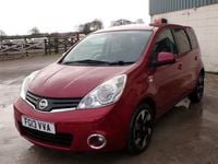 Used Nissan Note N-TEC 90 HP (66 kW) 2013 Red MPV