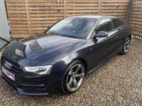 Used Audi A5 Black Edition 177 HP (130 kW) 2014 Blue Coupe