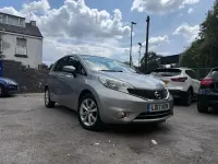Used Nissan Note Acenta Premium 79 HP (58 kW) 2017 Silver Hatchback