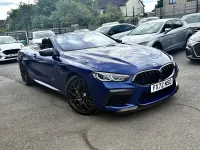 Used BMW M8 Competition Edition 616 HP (453 kW) 2022 Blue Cabriolet