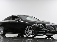 Used Mercedes E220 AMG line 2018 Black Coupe