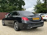 Used Mercedes C200 AMG line 2020 Black Sedan