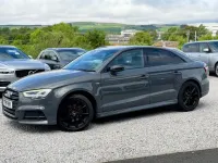 Used Audi A3 Black Edition 150 HP (110 kW) 2018 Grey Sedan