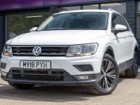 Used VW Tiguan SE 150 HP (110 kW) 2018 White SUV