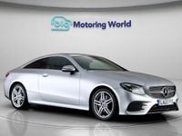 Begagnad Mercedes E220 AMG line 194 HK (142 kW) 2020 Silver Sportkupé