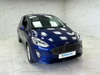 Used Ford Fiesta Titanium 100 HP (73 kW) 2017 Blue Hatchback