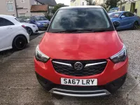 Used Vauxhall Crossland X Elite 110 HP (80 kW) 2017 Red SUV