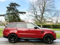 Used Land Rover Range Rover Sport HSE 306 HP (225 kW) 2019 Red SUV
