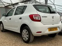 Used Dacia Sandero Ambiance 75 HP (55 kW) 2013 White Hatchback