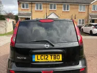 Used Nissan Note N-TEC 2012 Black Hatchback