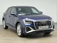 Used Audi Q2 S-Line 150 HP (110 kW) 2023 Blue SUV