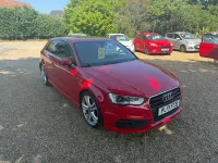 Used Audi A3 S-Line 2013 Red Hatchback