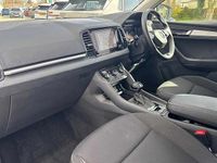 Used Skoda Karoq SE Drive 147 HP (108 kW) 2022 Moon white metallic SUV