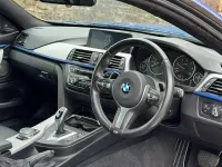Used BMW 420 Coupé M Sport 190 HP (139 kW) 2016 Blue Coupe