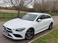 Used Mercedes CLA200 Shooting Brake AMG line 2020 White Estate