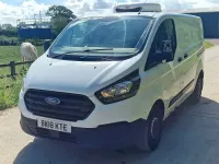 Used Ford Transit Custom 105 HP (77 kW) 2018 White Van