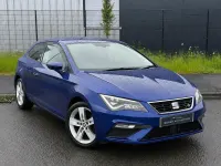 Used Seat Leon FR 150 HP (110 kW) 2017 Blue Hatchback