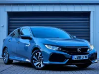 Begagnad Honda Civic SE 126 HK (92 kW) 2018 Grå Halvkombi