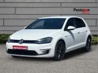 Used VW Golf VII GTE 204 HP (150 kW) 2016 White Hatchback