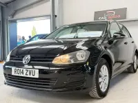 Used VW Golf VII S 86 HP (63 kW) 2014 Black Hatchback