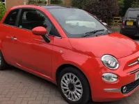Used Fiat 500 69 HP (50 kW) 2024 Orange Hatchback