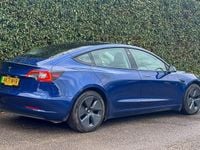 Used Tesla Model 3 Standard Range 366 kW (498 HP) 2021 Blue Sedan