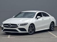Begagnad Mercedes CLA200 AMG line 2019 Vit Sportkupé