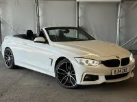 Used BMW 420 M Sport 2014 White Cabriolet