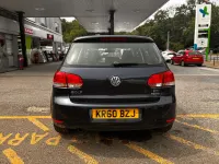 Used VW Golf VI SE 105 HP (77 kW) 2010 Blue Hatchback
