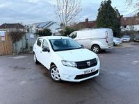 Used Dacia Sandero Ambiance 2015 White Hatchback