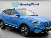 Used MG ZS Trophy Connect 114 kW (156 HP) 2022 Blue SUV