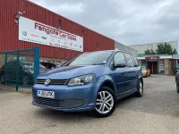 Used VW Touran SE 105 HP (77 kW) 2012 Blue MPV