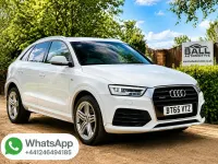 Used Audi Q3 S-line plus 184 HP (135 kW) 2015 White SUV