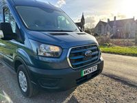Used Ford E-Transit 133 kW (181 HP) 2024 Blue Van