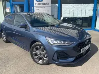 Begagnad Ford Focus ST-Line 125 HK (91 kW) 2023 Blå Halvkombi