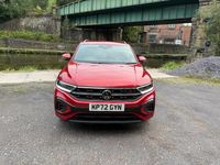 Used VW T-Roc R-line 150 HP (110 kW) 2022 Red SUV