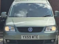 Used VW Caddy Maxi Life 105 HP (77 kW) 2009 Green MPV