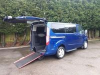 Used Ford Tourneo Custom 130 HP (95 kW) 2017 Blue Van