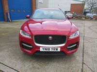 Used Jaguar F-Pace R-Sport 2018 Red SUV