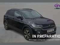 Used VW T-Cross Black Edition 110 HP (80 kW) 2023 Deep black SUV